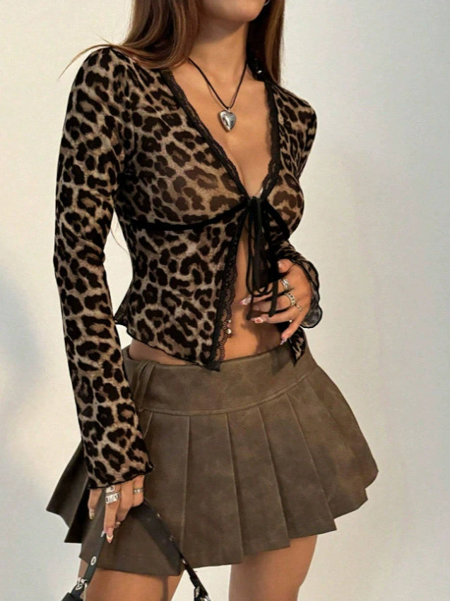 Leopard Top