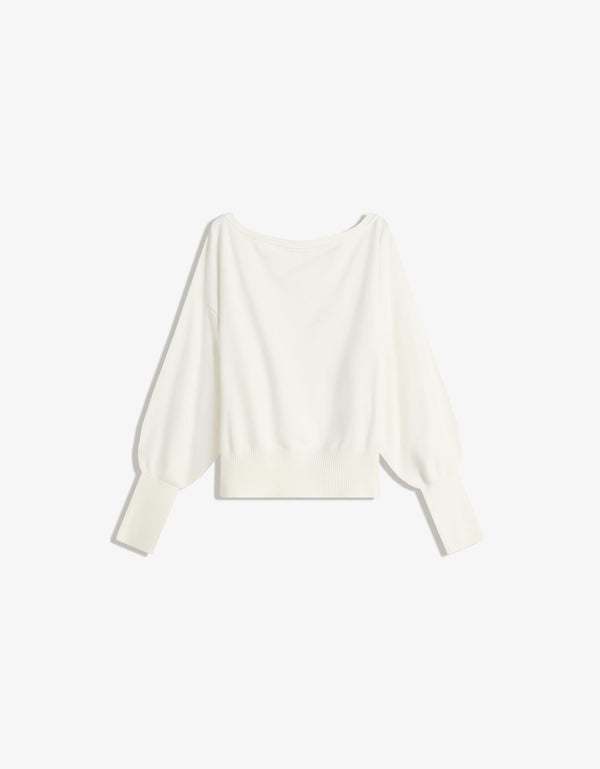 Luna Off-Shoulder Knit Top