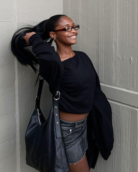 Luna Off-Shoulder Knit Top