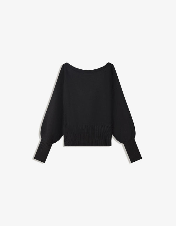 Luna Off-Shoulder Knit Top