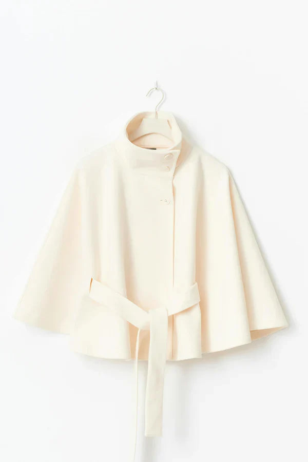 Celeste Belted Cape Jacket