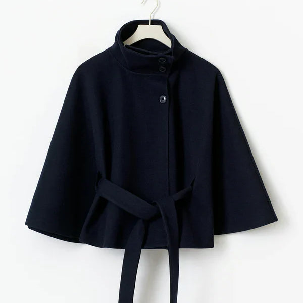 Celeste Belted Cape Jacket