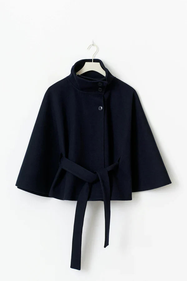 Celeste Belted Cape Jacket