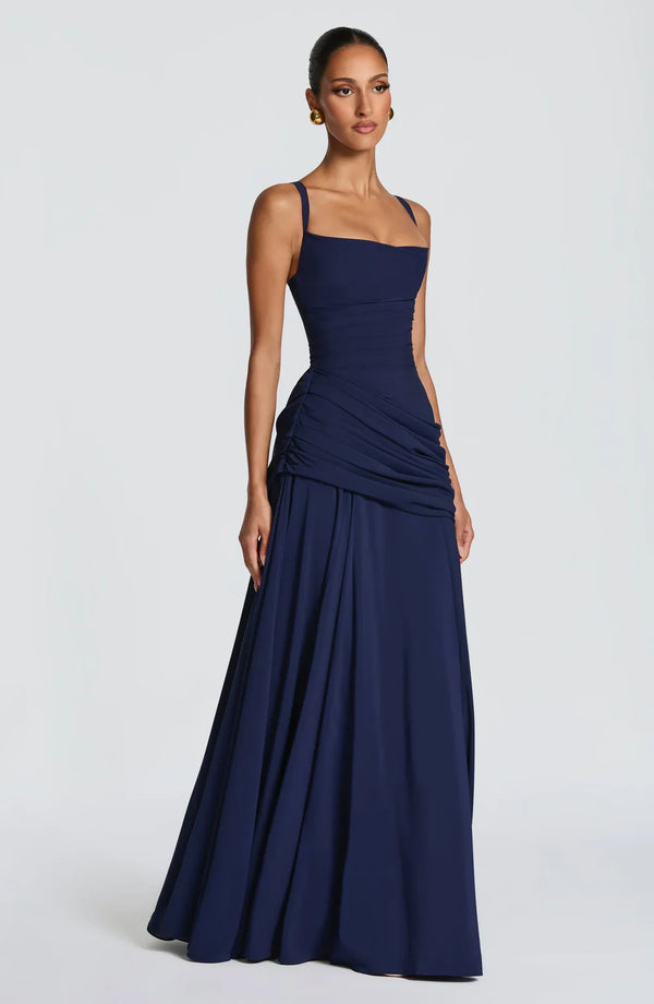Aurelia Draped Maxi Dress