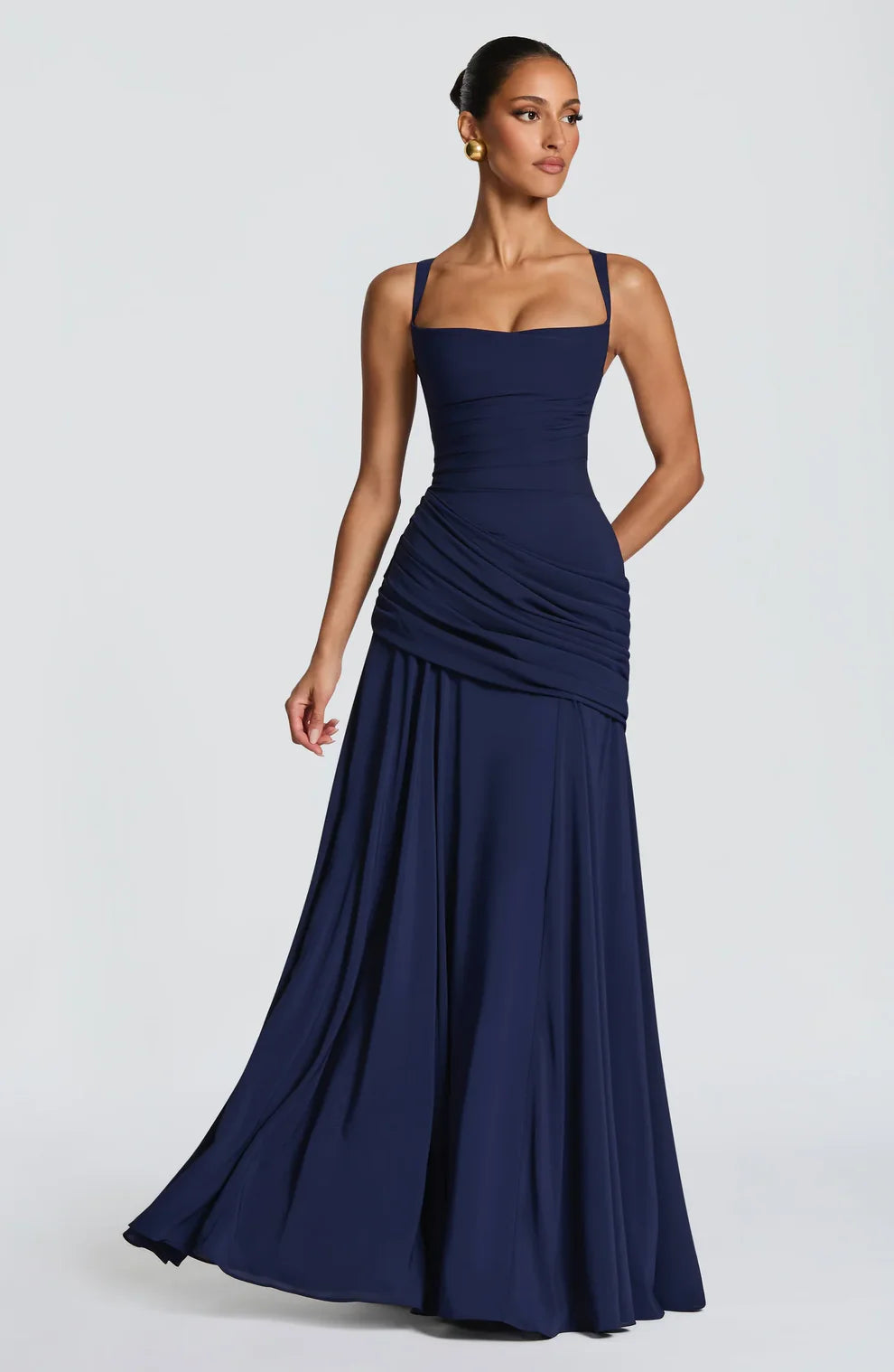Aurelia Draped Maxi Dress