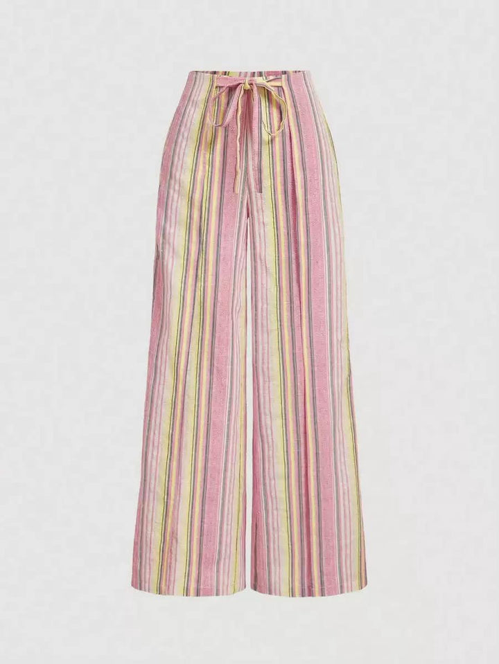 Solea Striped Palazzo Pants