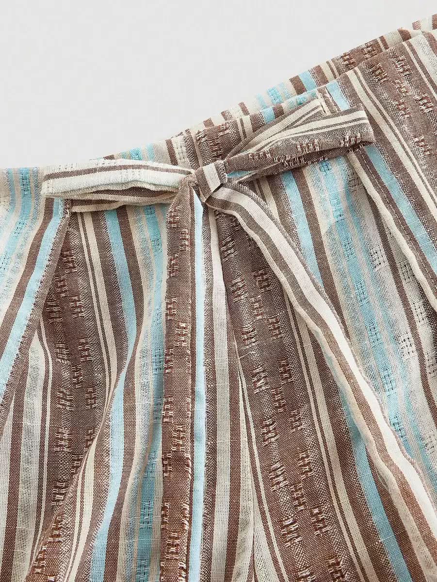 Solea Striped Palazzo Pants