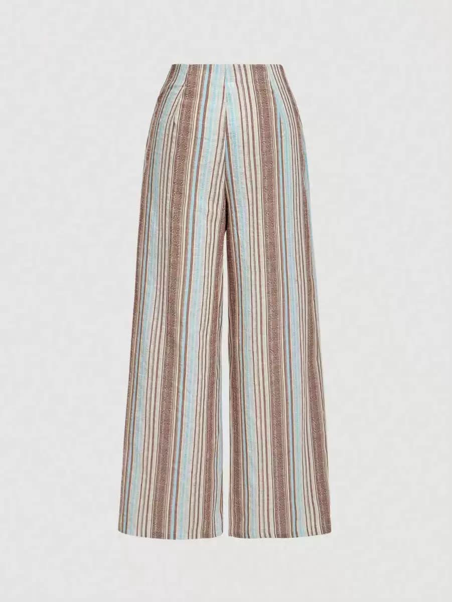 Solea Striped Palazzo Pants