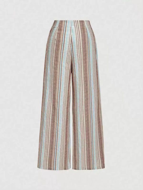 Solea Striped Palazzo Pants