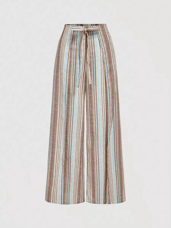Solea Striped Palazzo Pants