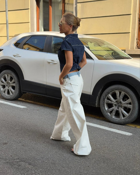 Monaco Layered Denim Jeans