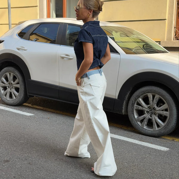 Monaco Layered Denim Jeans