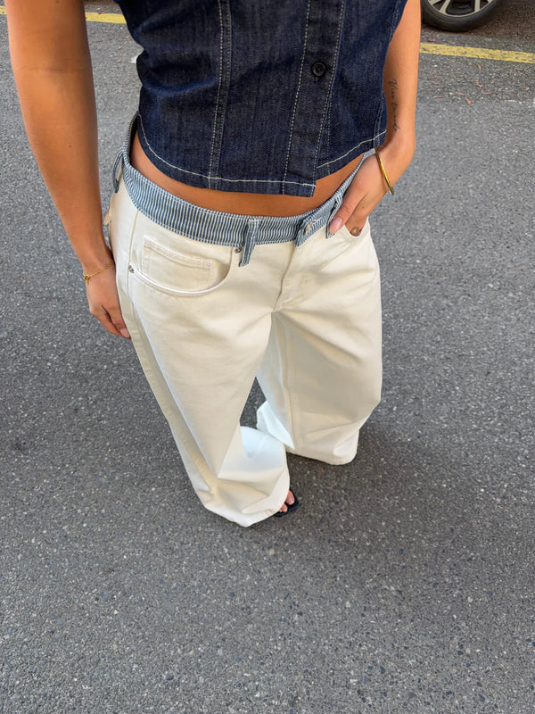 Monaco Layered Denim Jeans