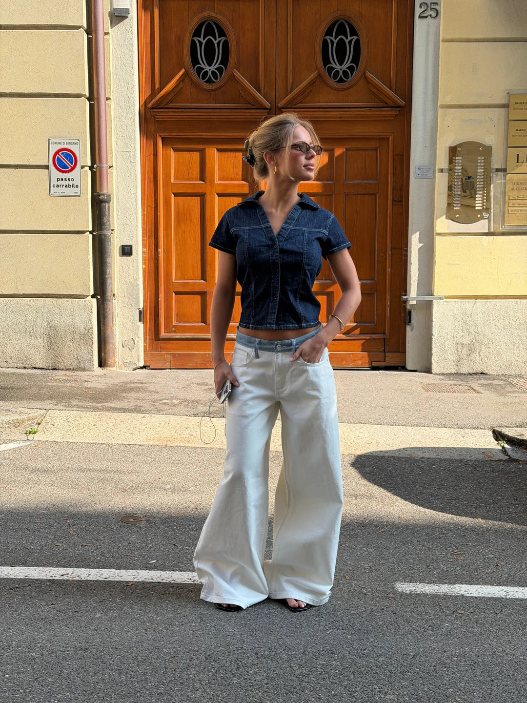 Monaco Layered Denim Jeans