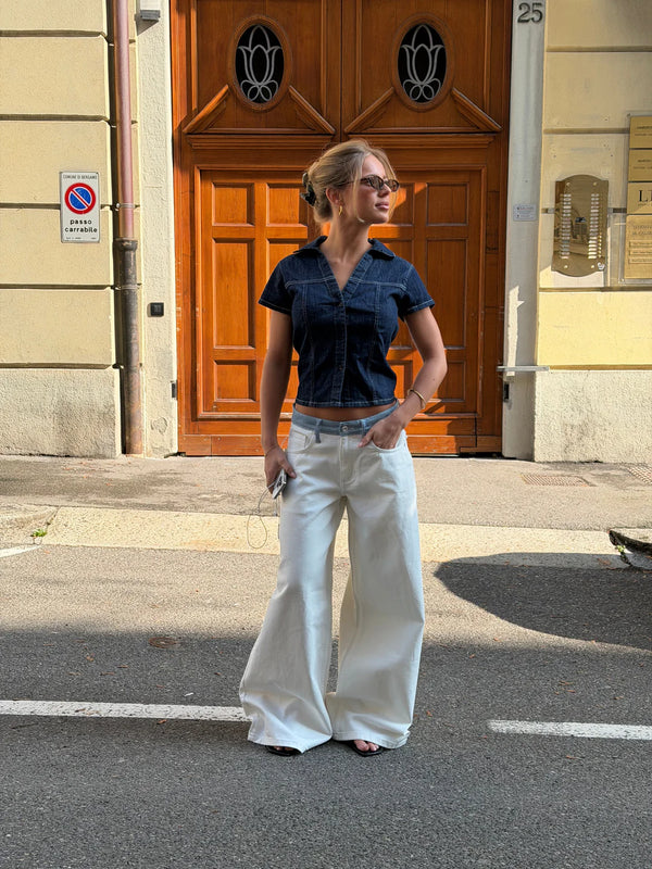 Monaco Layered Denim Jeans