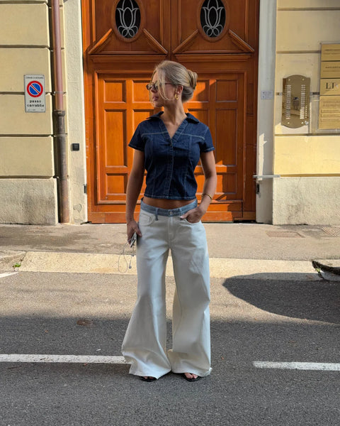 Monaco Layered Denim Jeans