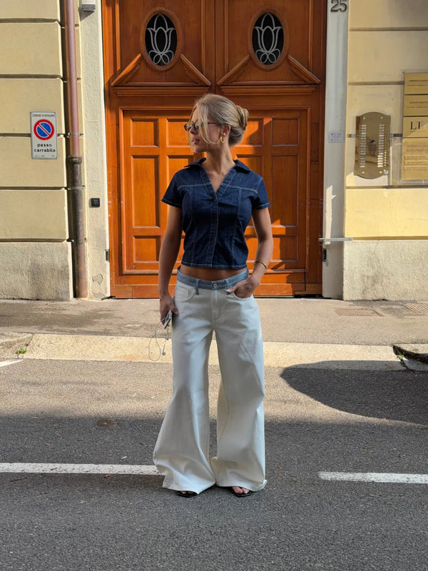 Monaco Layered Denim Jeans