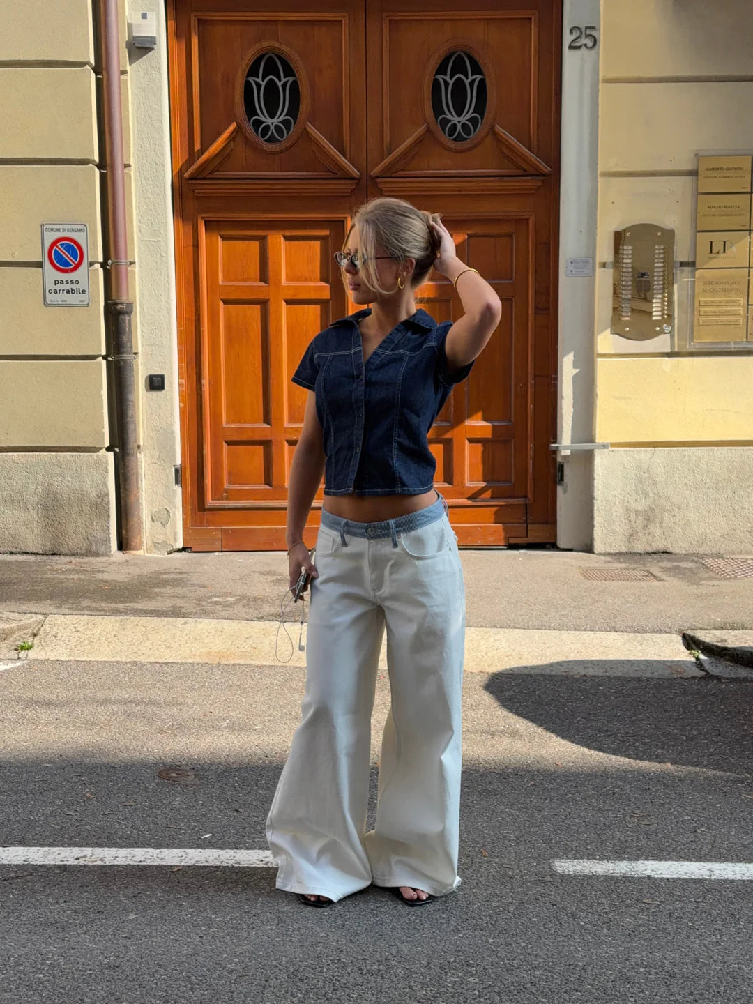 Monaco Layered Denim Jeans
