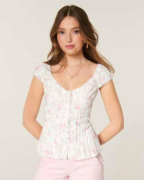 Draped Elegance Top