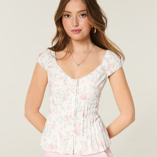 Draped Elegance Top