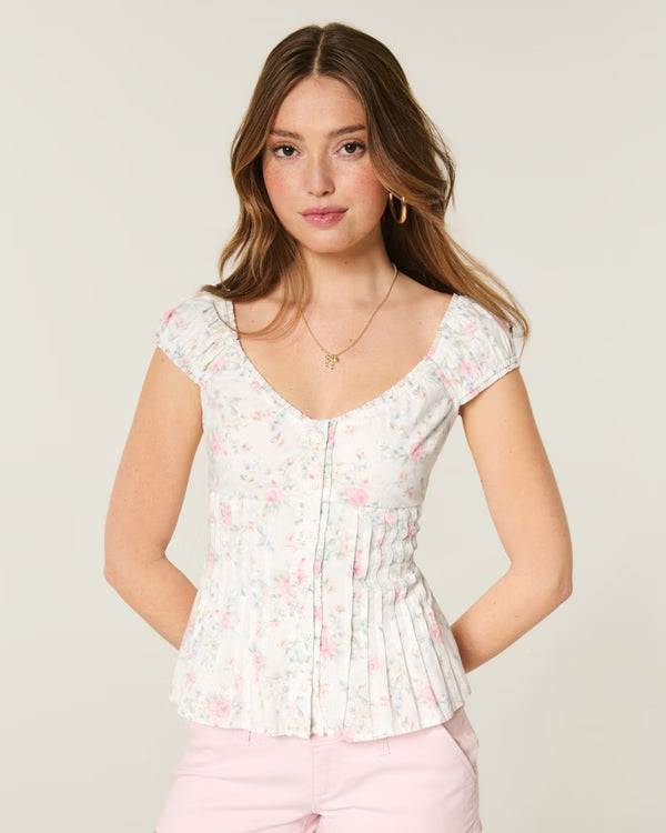 Draped Elegance Top
