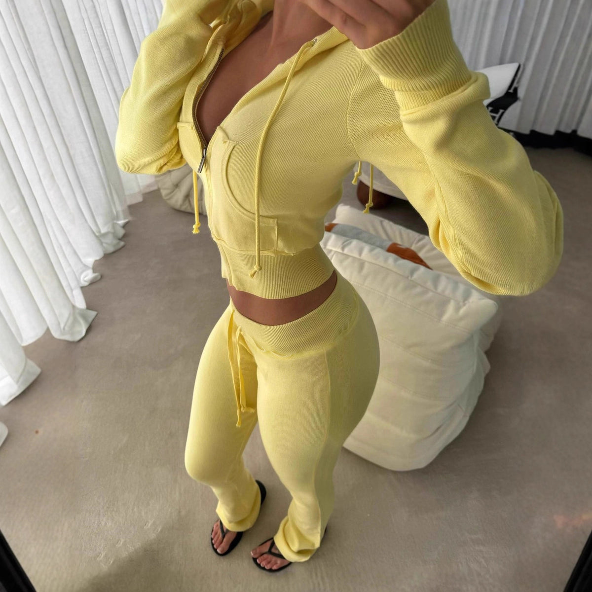 SculptFit Zip Lounge Set