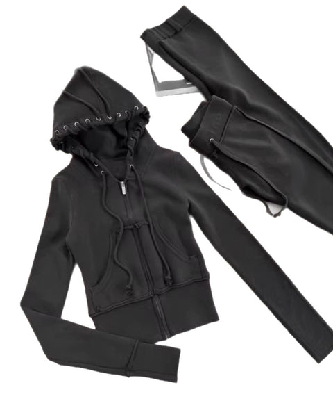 SculptFit Zip Lounge Set