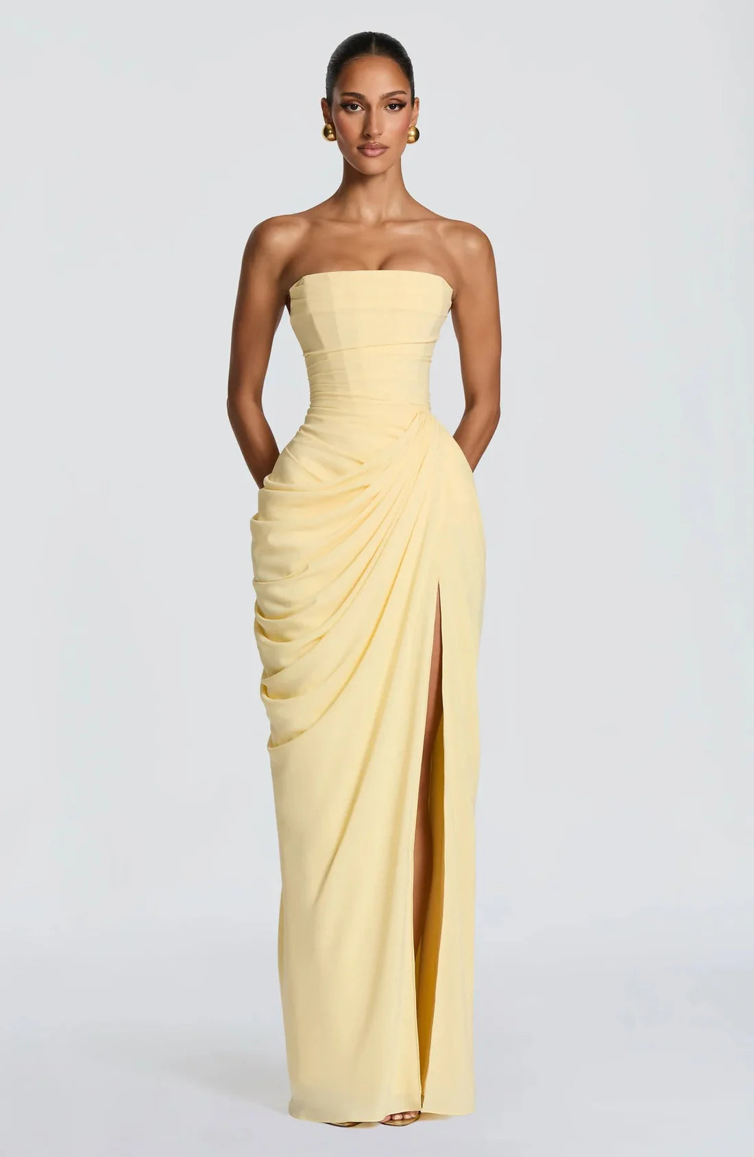 Lemon Maxi Dress