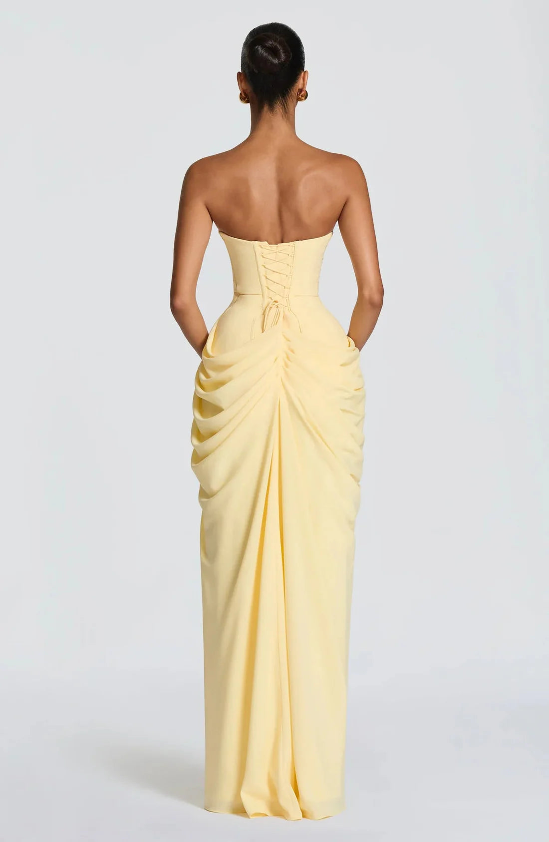 Lemon Goddess Maxi Dress