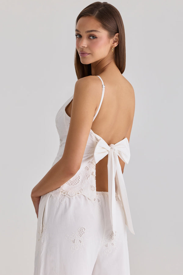 Lunaria Bow-Back Top