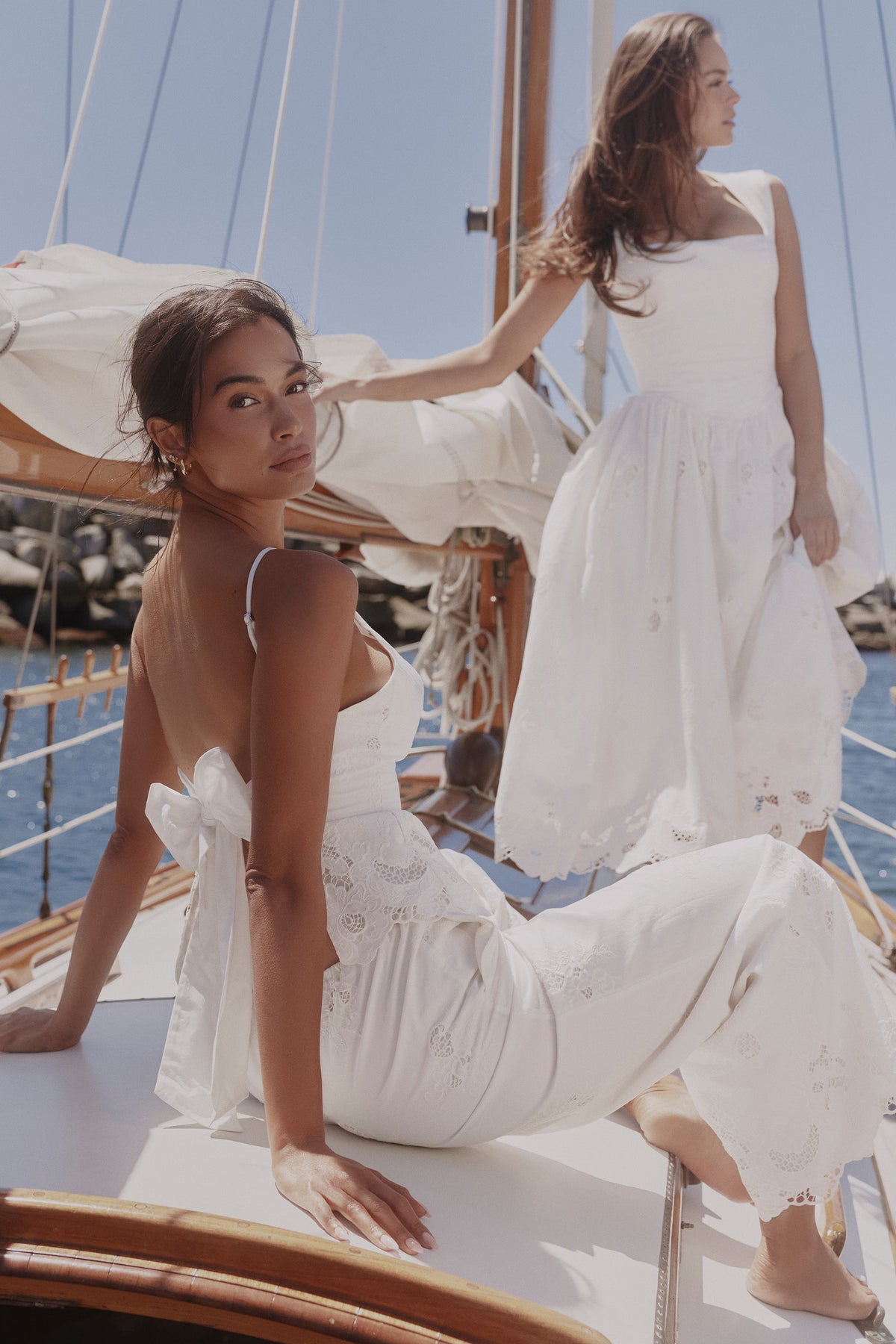 Lunaria Bow-Back Top