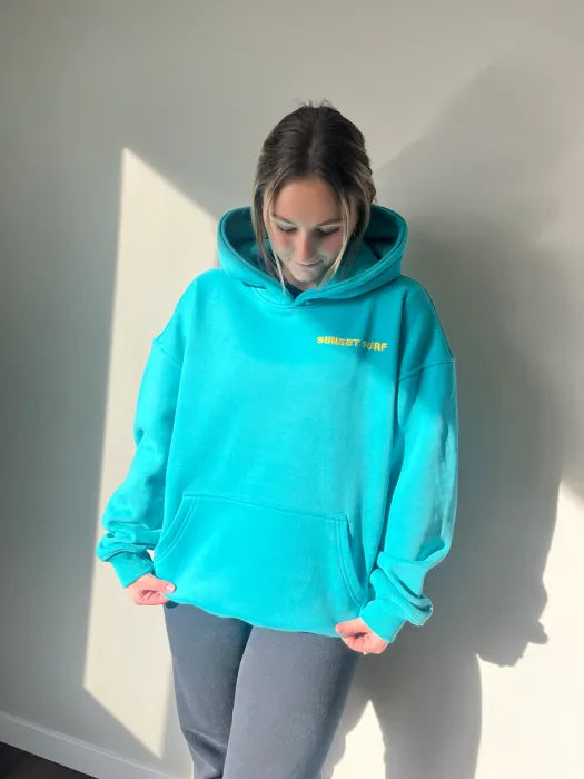 Sunset Tide Oversized Hoodie