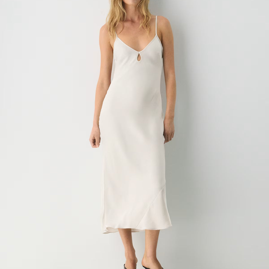 Serena Open-Back Slip Dress
