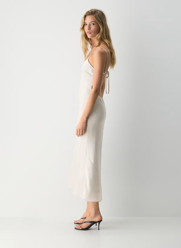 Serena Open-Back Slip Dress