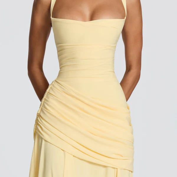 Aurelia Draped Maxi Dress