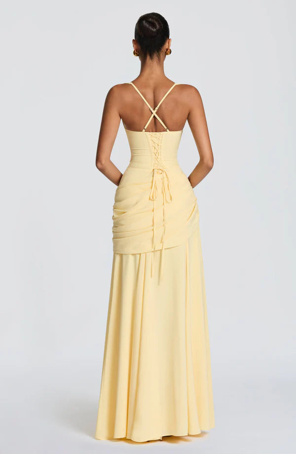 Aurelia Draped Maxi Dress