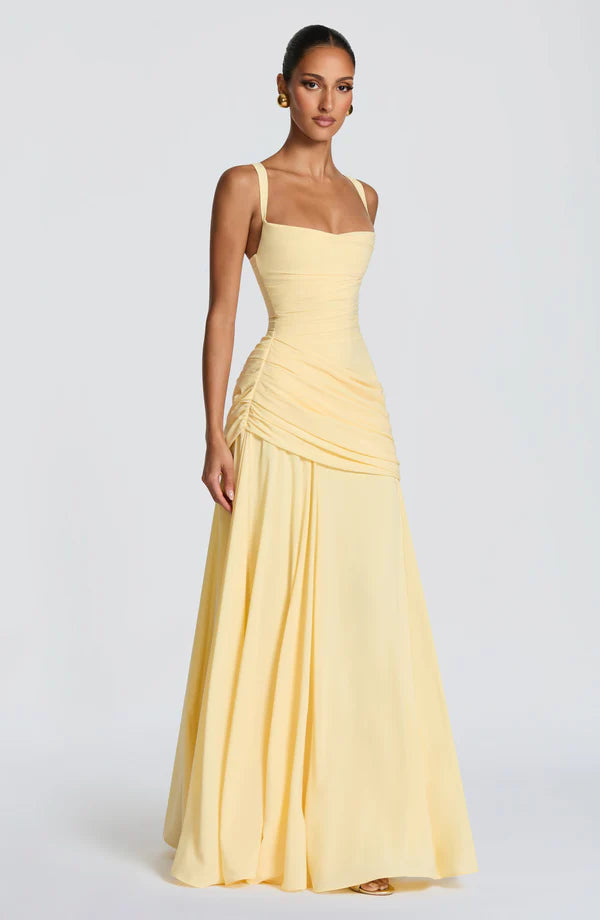 Aurelia Draped Maxi Dress