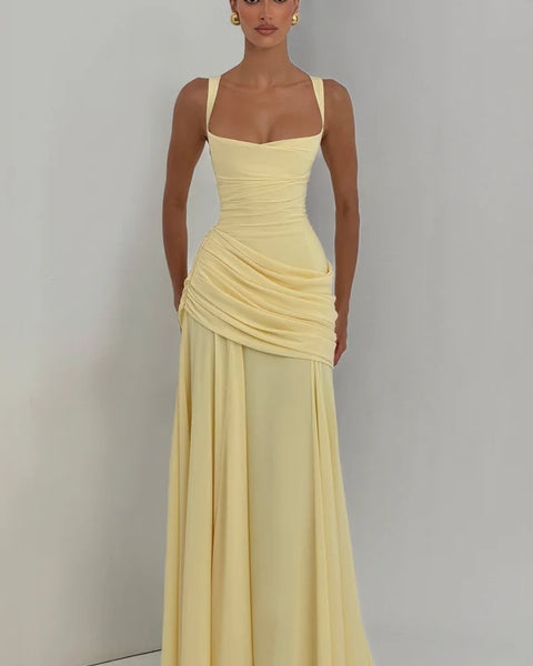 Aurelia Draped Maxi Dress