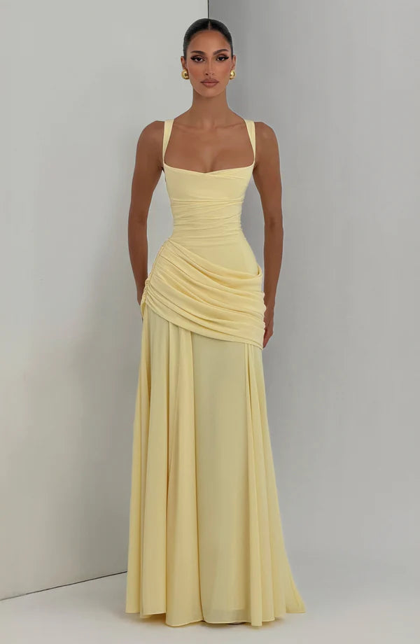 Aurelia Draped Maxi Dress