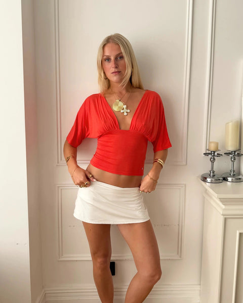 Feminine Flow Top